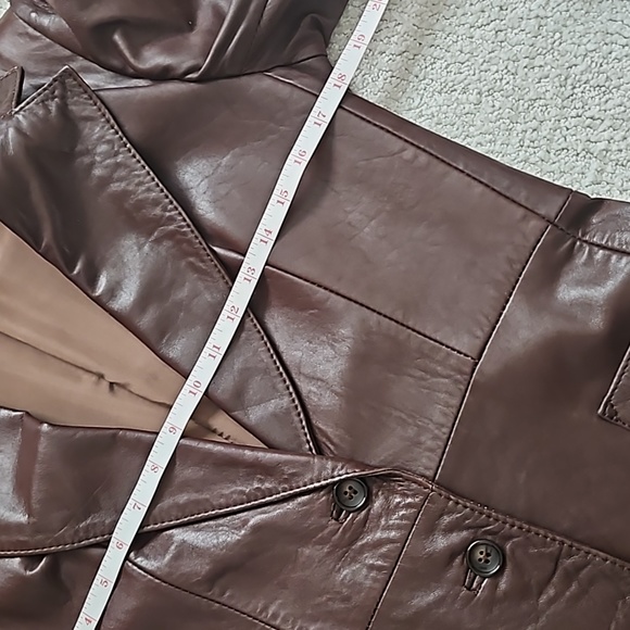 Vintage 1980s leather jacket, S-M - Picture 8 of 11